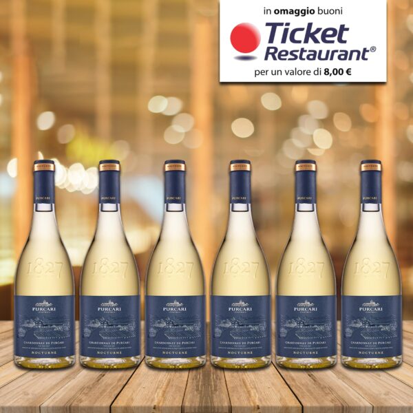 6 bottiglie Chardonnay De Purcari Nocturne