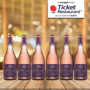 6 bottiglie Rosé de Purcari Nocturne